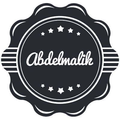 Abdelmalik badge logo