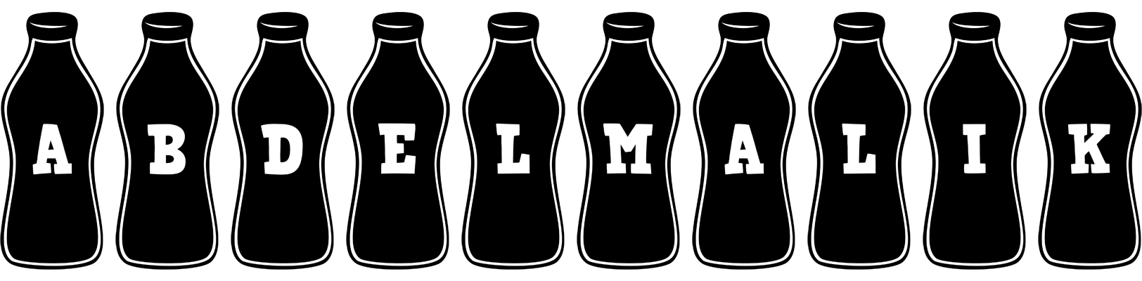 Abdelmalik bottle logo