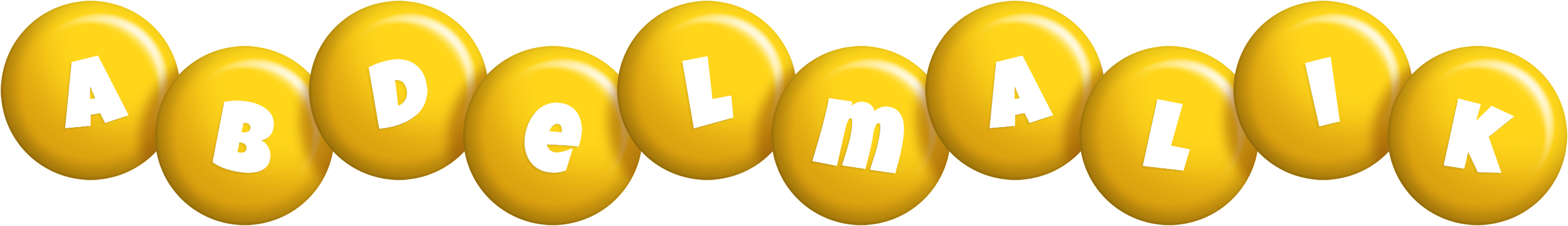 Abdelmalik candy-yellow logo