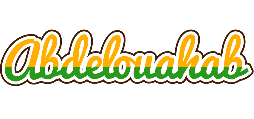 Abdelouahab banana logo