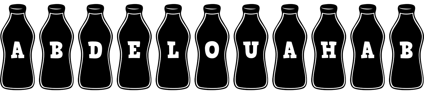 Abdelouahab bottle logo