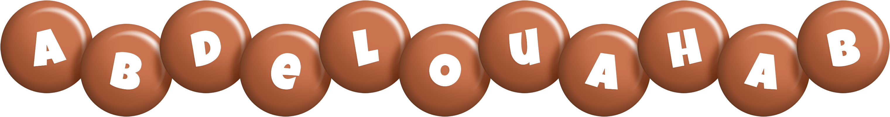 Abdelouahab candy-brown logo