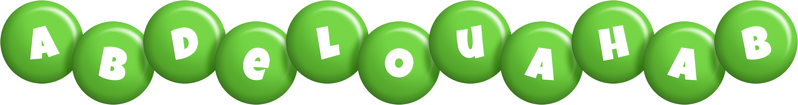 Abdelouahab candy-green logo