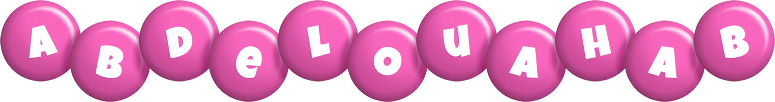 Abdelouahab candy-pink logo