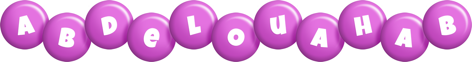 Abdelouahab candy-purple logo