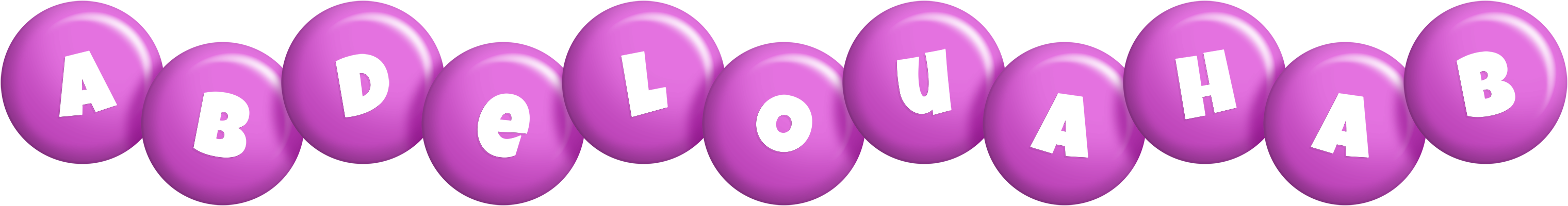 Abdelouahab candy-purple logo