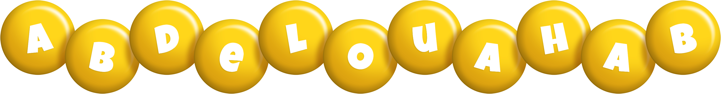 Abdelouahab candy-yellow logo