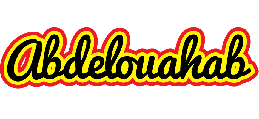 Abdelouahab flaming logo