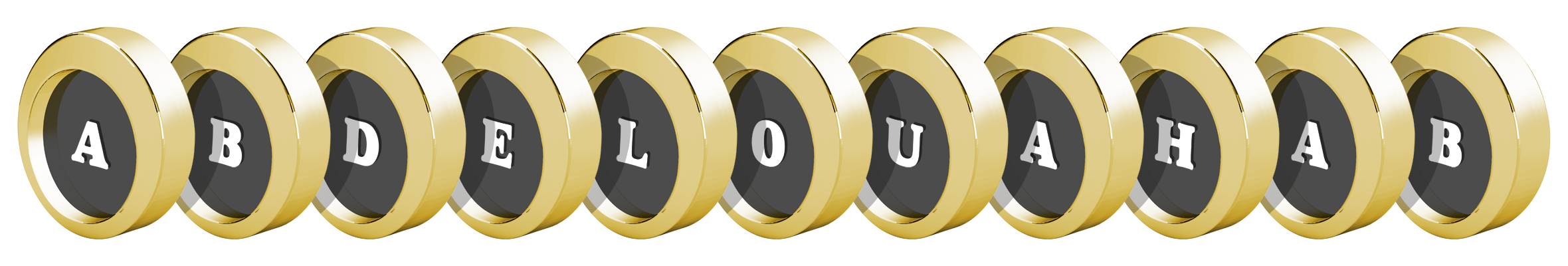 Abdelouahab gold logo