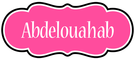 Abdelouahab invitation logo