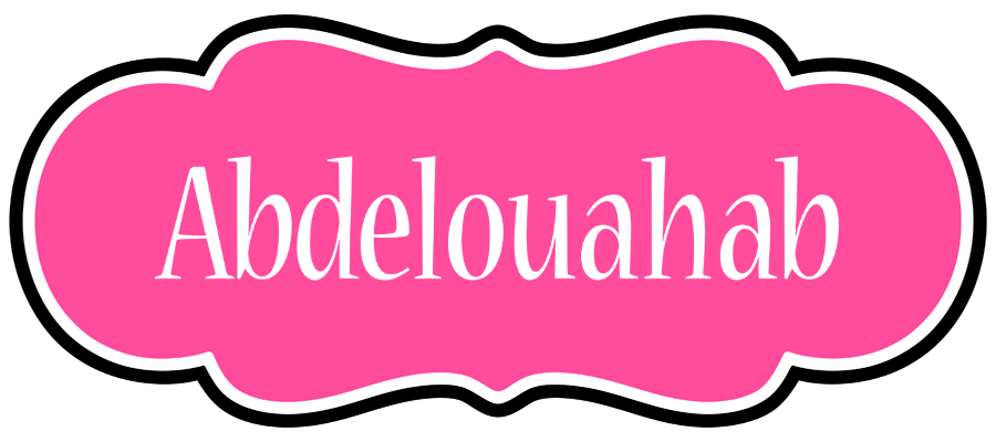 Abdelouahab invitation logo