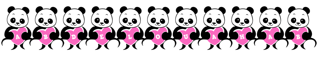 Abdelouahab love-panda logo