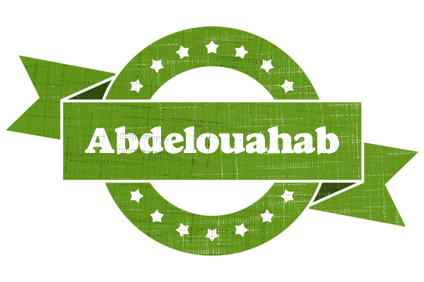 Abdelouahab natural logo