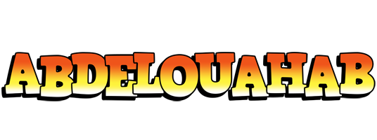 Abdelouahab sunset logo