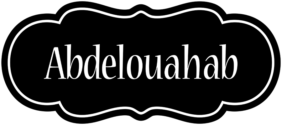Abdelouahab welcome logo