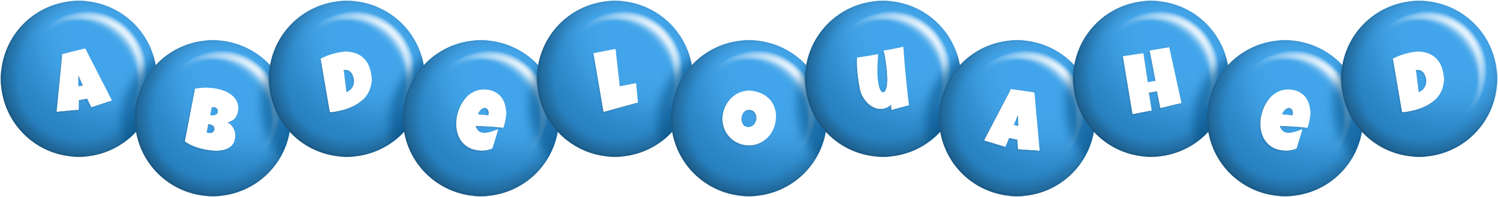 Abdelouahed candy-blue logo