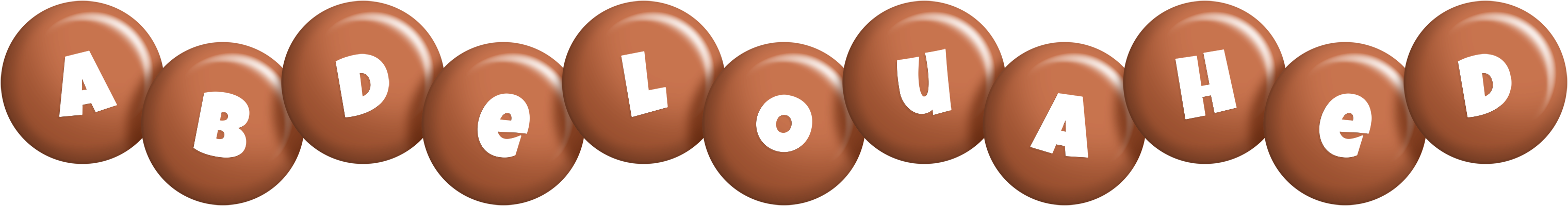 Abdelouahed candy-brown logo