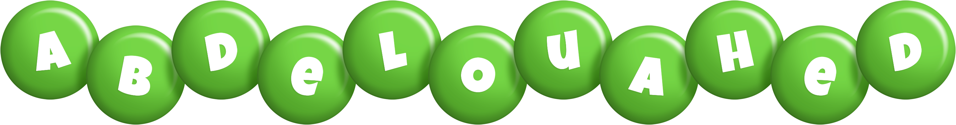 Abdelouahed candy-green logo