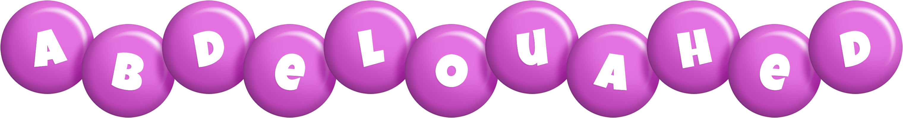 Abdelouahed candy-purple logo