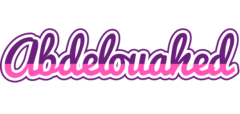 Abdelouahed cheerful logo