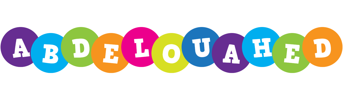 Abdelouahed happy logo