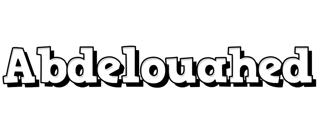Abdelouahed snowing logo