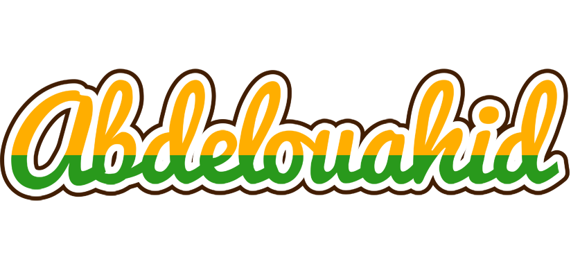 Abdelouahid banana logo