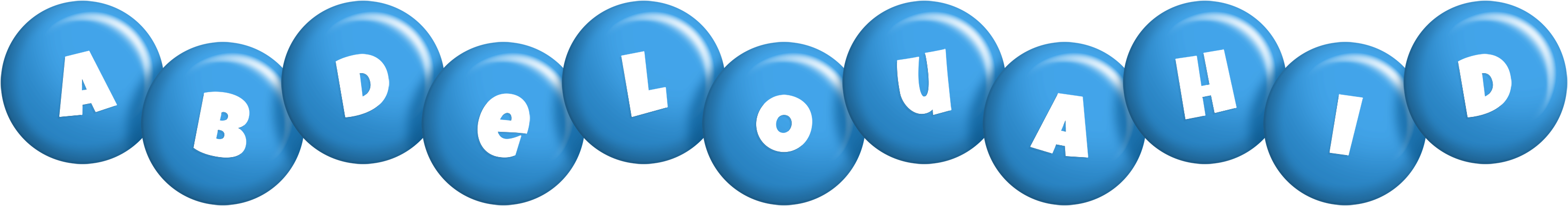 Abdelouahid candy-blue logo