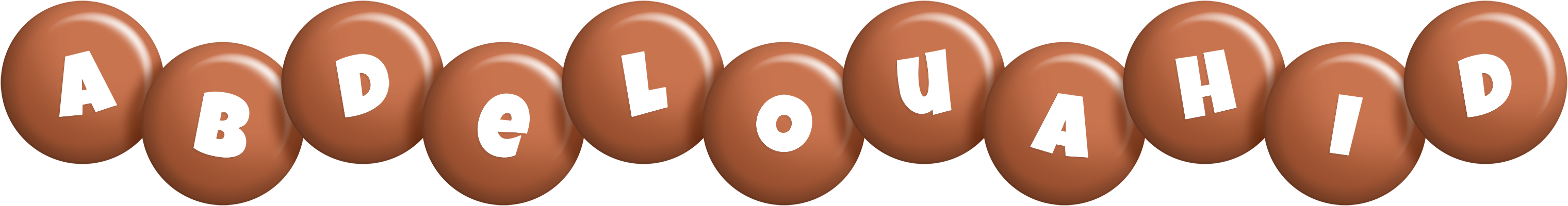 Abdelouahid candy-brown logo