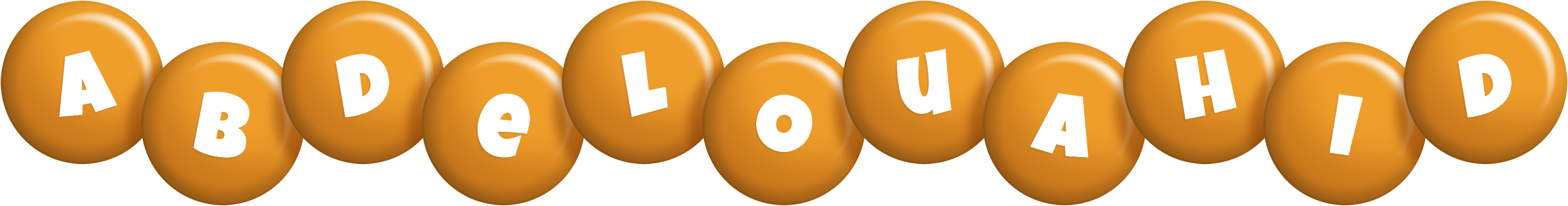 Abdelouahid candy-orange logo