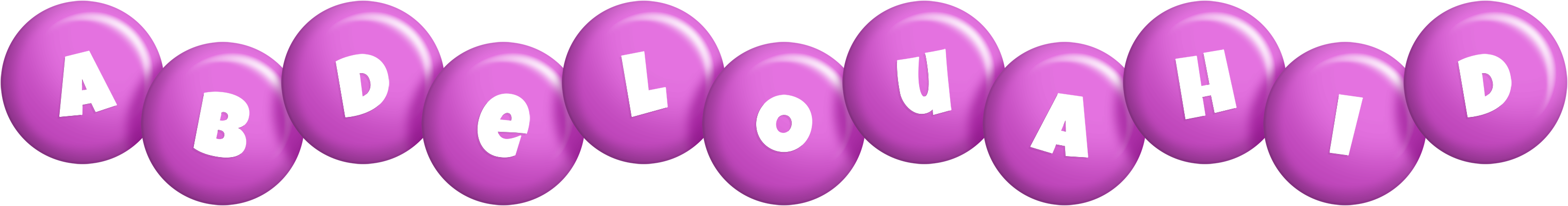 Abdelouahid candy-purple logo