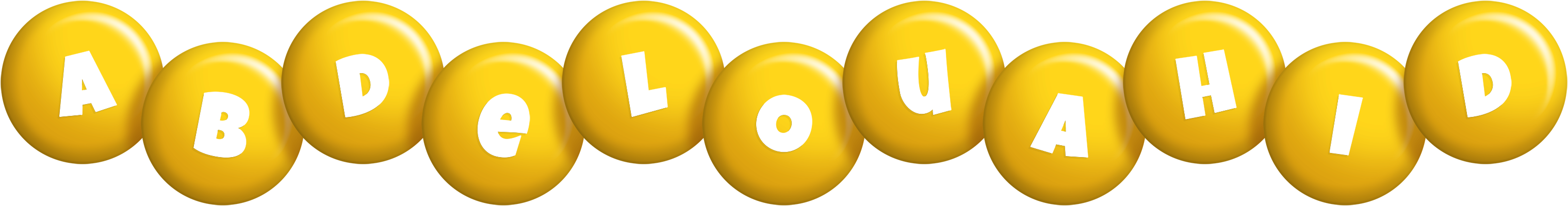 Abdelouahid candy-yellow logo