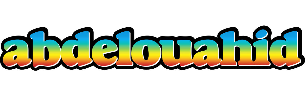 Abdelouahid color logo