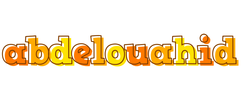 Abdelouahid desert logo