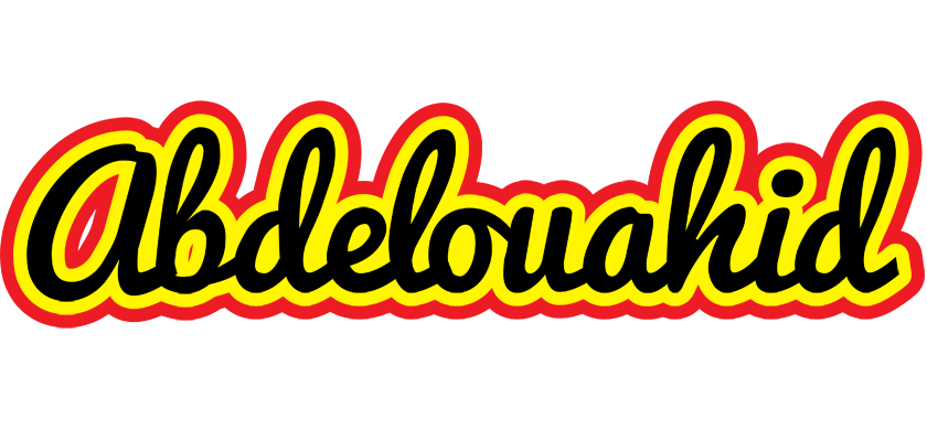 Abdelouahid flaming logo