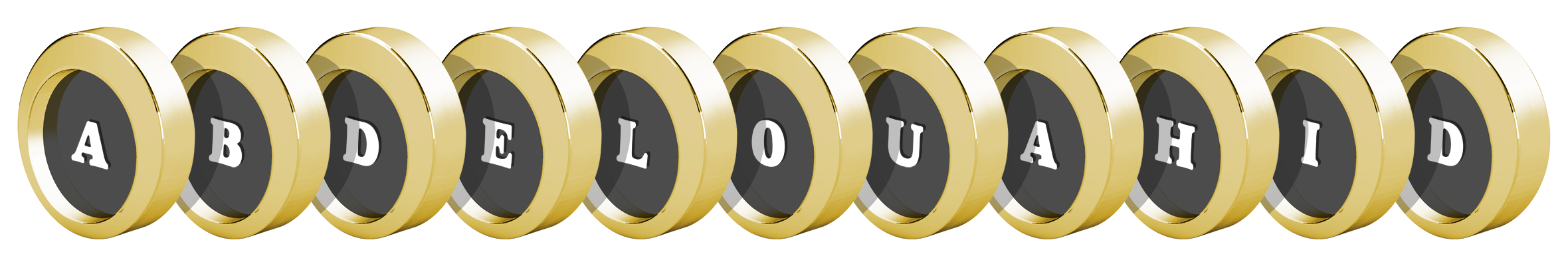 Abdelouahid gold logo