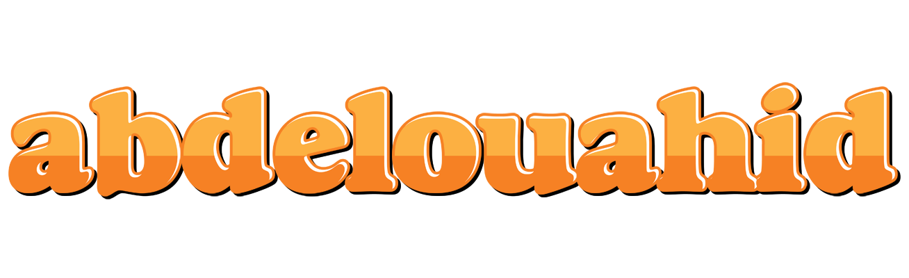 Abdelouahid orange logo