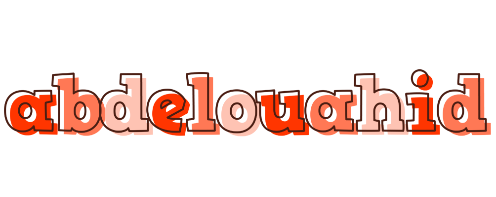 Abdelouahid paint logo