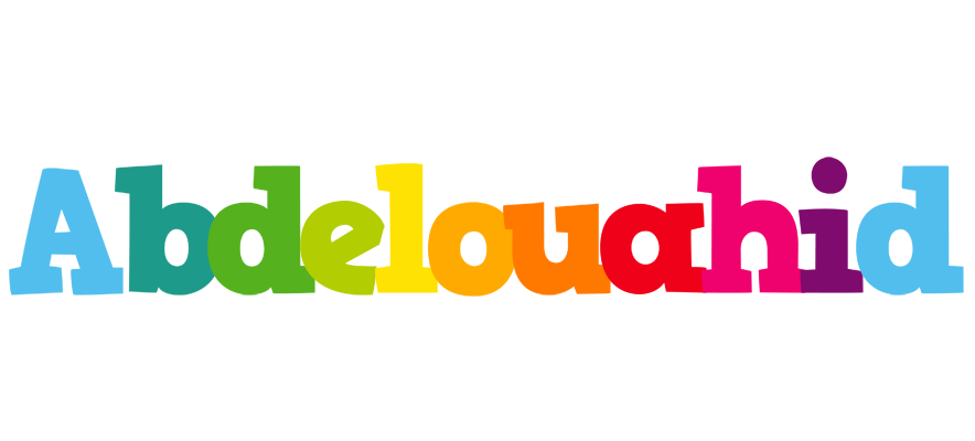 Abdelouahid rainbows logo