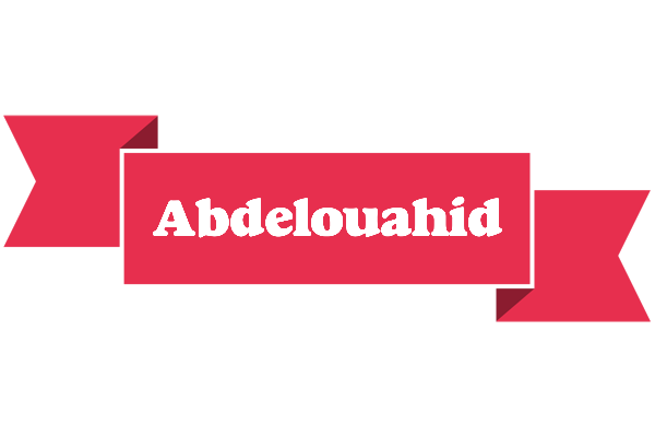 Abdelouahid sale logo