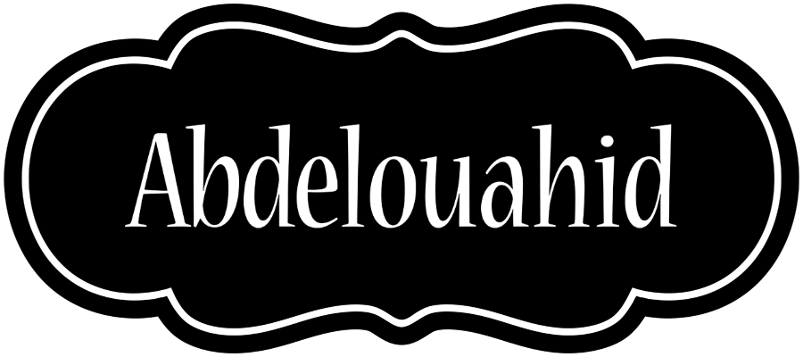 Abdelouahid welcome logo