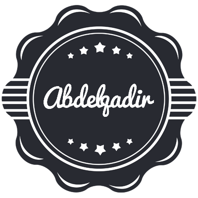 Abdelqadir badge logo