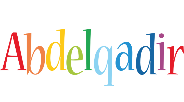 Abdelqadir birthday logo