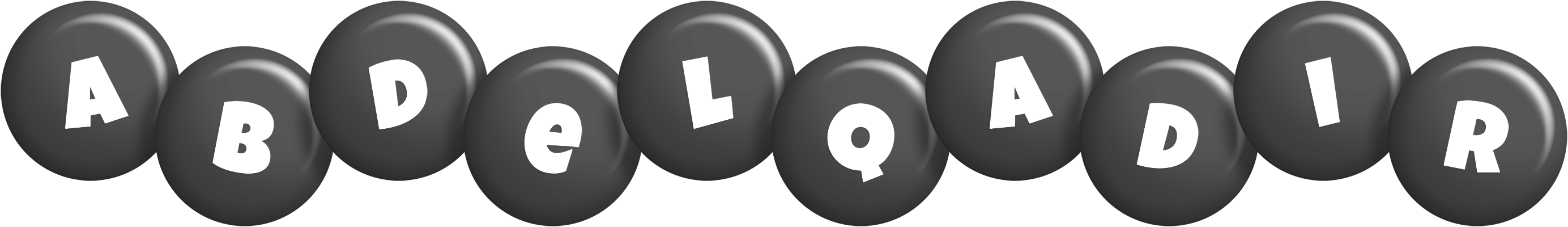 Abdelqadir candy-black logo