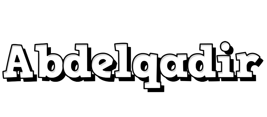Abdelqadir snowing logo
