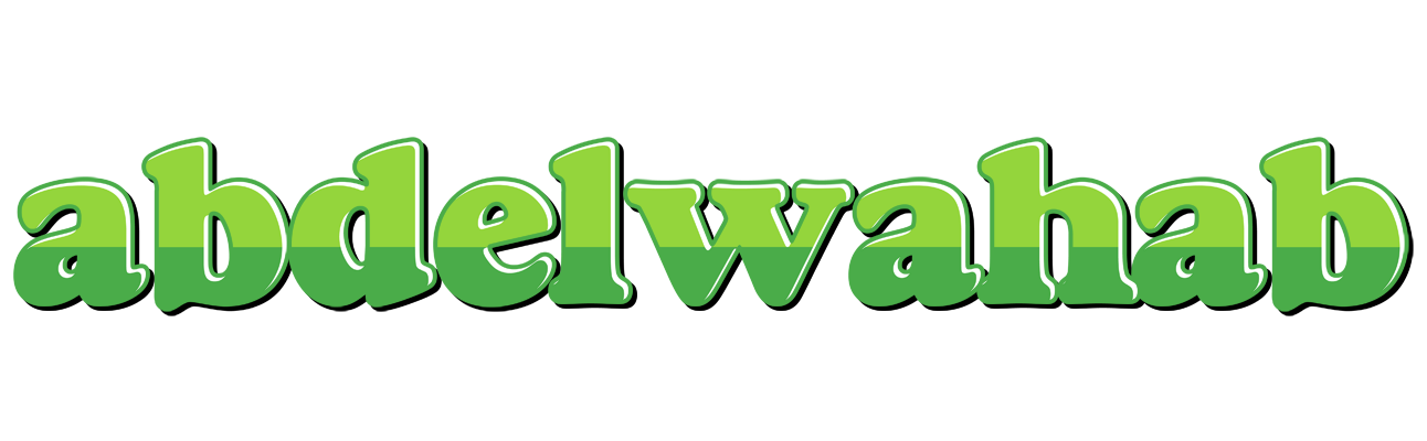 Abdelwahab apple logo