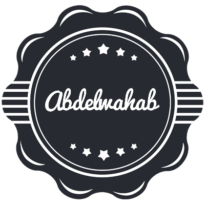Abdelwahab badge logo