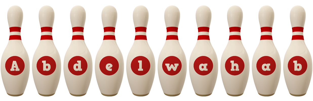 Abdelwahab bowling-pin logo