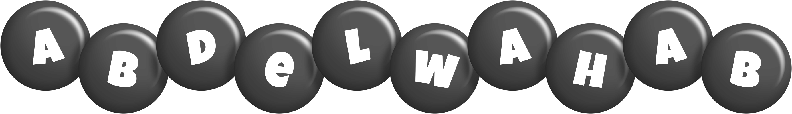 Abdelwahab candy-black logo