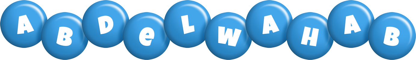 Abdelwahab candy-blue logo